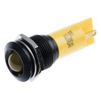 アールエスコンポーネンツ RS PRO 表示灯， 黄， 実装ホールサイズ:16mm 207-595 1個（直送品）