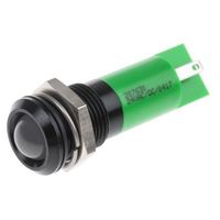 アールエスコンポーネンツ RS PRO 表示灯， 緑， 実装ホールサイズ:14mm 207-630 1個（直送品）