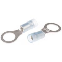 RS PRO リング端子， 内径:8.4mm， スタッド径:M8 (5/16)， 青 267-3723 1ロット(100個)（直送品）