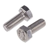 アールエスコンポーネンツ 六角ボルト RS PRO M5 x 12mm ステンレス 484-0098 1袋(100個)（直送品）