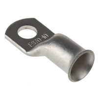 アールエスコンポーネンツ RS PRO リング端子， 内径:10.3mm， スタッド径:10mm 841-7645 1ロット(50個)（直送品）