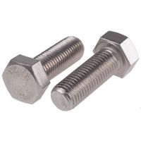 アールエスコンポーネンツ 六角ボルト RS PRO M16 x 45mm ステンレス 276-651 1袋(25個)（直送品）