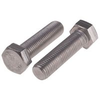 アールエスコンポーネンツ 六角ボルト RS PRO M16 x 60mm ステンレス 276-673 1袋(25個)（直送品）