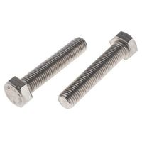 アールエスコンポーネンツ 六角ボルト RS PRO M20 x 100mm ステンレス 276-752 1袋(10個)（直送品）