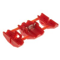 RS PRO スプライスコネクタ 0.5mm2 0.75mm2 20AWG 16AWG 絶縁 Tap 赤 510-4898 1袋(50個)（直送品）