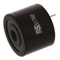 アールエスコンポーネンツ RS PRO 圧電ブザー 80dB スルーホール 511-7642 1個（直送品）