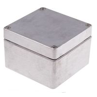 アールエスコンポーネンツ RS PRO， アルミニウム， 高さ:81 mm， 奥行き:122 mm 760-8917 1個（直送品）