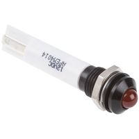 RS PRO 表示灯， 10.8 → 13.2V dc， オレンジ， 実装ホールサイズ:8mm 843-2474 1個（直送品）