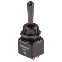 アールエスコンポーネンツ RS PRO トグルスイッチ， DPDT， PCB， (オン)ーオンー(オン) 820-0526 1個（直送品）