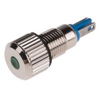 アールエスコンポーネンツ RS PRO 表示灯， 24V， 緑， 実装ホールサイズ:8mm 820-0564 1個（直送品）