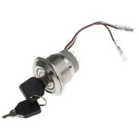 アールエスコンポーネンツ RS PRO キースイッチ， 3極， 90° 877-1898 1個（直送品）