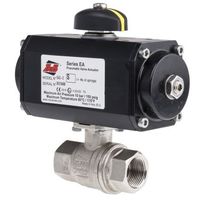 アールエスコンポーネンツ RS PRO ボール弁(空圧式アクチュエータ付)， 複動， 3 → 10バール 910-8513 1個（直送品）