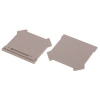 アールエスコンポーネンツ RS PRO エンドブロック エンドプレート for use with CDU 878-7544 1ロット(5個)（直送品）