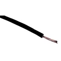 アールエスコンポーネンツ RS PRO 黒 100m 28 AWG 884-0837 1リール(100m)（直送品）