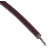 アールエスコンポーネンツ RS PRO 茶 100m 26 AWG 884-0878 1リール(100m)（直送品）