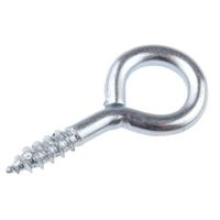 アールエスコンポーネンツ Steel Zinc Plated Eye Hook 45x10 mm 884-2477 1袋(100個)（直送品）