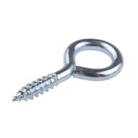 アールエスコンポーネンツ Steel Zinc Plated Eye Hook 55x12 mm 884-2486 1袋(100個)（直送品）