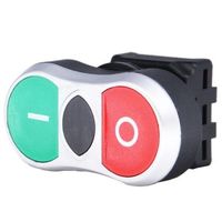 アールエスコンポーネンツ RS PRO， スプリングリターン， 緑 ， 赤 188-1199 1個（直送品）