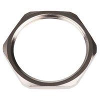 アールエスコンポーネンツ RS PRO ケーブルグランドロックナット，材質:真鍮，ネジ径 M32 127-495 1ロット(10個)（直送品）