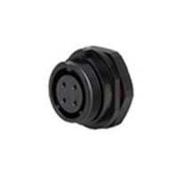 アールエスコンポーネンツ RS PRO 丸型コネクタ， 4極， スタンダード， パネルマウント 124-6654 1個（直送品）