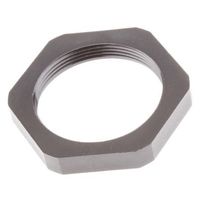 アールエスコンポーネンツ RS PRO ケーブルグランドロックナット，材質:6ナイロン，ネジ径 M40 127-546 1ロット(5個)（直送品）