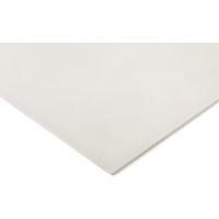 アールエスコンポーネンツ RS PRO プラスチックシート 白， 500mm x 20mm 137-641 1セット(1個)（直送品）