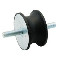 アールエスコンポーネンツ RS PRO 防振マウント，高さ:18mm オスーオス 126-4274 1袋(8個)（直送品）