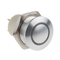 アールエスコンポーネンツ RS PRO 押しボタンスイッチ， ラッチ， パネルマウント， 単極単投(SPST) 175-9643 1個（直送品）