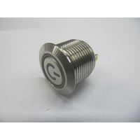 アールエスコンポーネンツ RS PRO 押しボタンスイッチ， モーメンタリ， パネルマウント， 単極単投(SPST) 175-9645 1個（直送品）