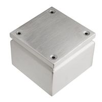 RS PRO ターミナルボックス， ステンレス鋼， 未塗装， エントリ数:0， 175 x 120mm IP66 842-8327 1個（直送品）