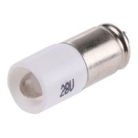 アールエスコンポーネンツ RS PRO LED電球 白 定格電圧:28V ac/dc 225-975 1個（直送品）