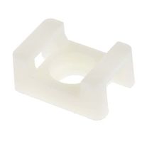 結束バンドベース RS PRO， 長さ 23mm， 幅 16 mm， ナイロン 66， 白 666-739 1袋(250個)（直送品）