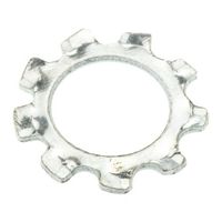 アールエスコンポーネンツ ロックワッシャ RS PRO 外歯 M10 スチール 276-904 1袋(100個)（直送品）