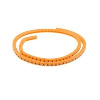 アールエスコンポーネンツ RS PRO， ケーブルマーカアクセサリー 燈色地に黒 812-1284 1リール(100個)（直送品）