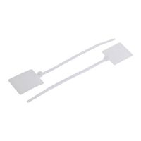 アールエスコンポーネンツ RS PRO， ケーブルマーカアクセサリー 白 812-1540 1袋(100個)（直送品）