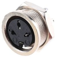 アールエスコンポーネンツ RS PRO DINソケット 3極 メス パネルマウント 490-888 1個（直送品）