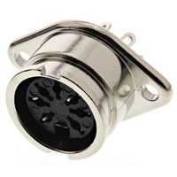 アールエスコンポーネンツ RS PRO DINソケット 7極 メス シャーシマウント 490-911 1個（直送品）