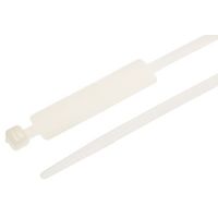 アールエスコンポーネンツ RS PRO， ケーブルマーカアクセサリー 白 812-1552 1袋(100個)（直送品）