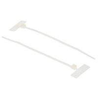 アールエスコンポーネンツ RS PRO， ケーブルマーカアクセサリー 白 812-1559 1袋(100個)（直送品）