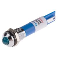 アールエスコンポーネンツ RS PRO 表示灯， 220V ac， 青， 実装ホールサイズ:8mm 846-2838 1個（直送品）