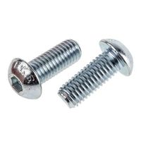 アールエスコンポーネンツ RS PRO 六角穴付ボルト M10 x 25mm六角ソケットボタン 822-9221 1袋(50個)（直送品）