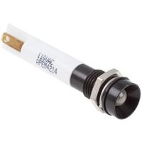 アールエスコンポーネンツ RS PRO 表示灯， 110V ac， 白， 実装ホールサイズ:8mm 846-2778 1個（直送品）