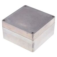 アールエスコンポーネンツ RS PRO， アルミニウム， 高さ:100 mm， 奥行き:180 mm 846-2954 1個（直送品）