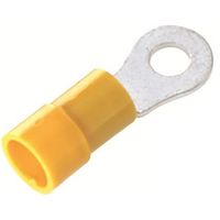 RS PRO リング端子， 内径:5.3mm， スタッド径:5.3mm， 黄 178-7273 1ロット(100個)（直送品）