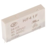 アールエスコンポーネンツ RS PRO リレー 24V dc SPST 基板実装タイプ 800-4552 1個（直送品）