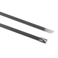 RS PRO 結束バンド， 360mm x 7.9 mm， 316 ステンレス鋼 183-4238 1ロット(100個)（直送品）