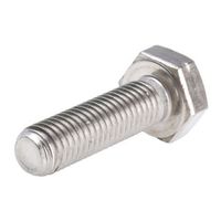 アールエスコンポーネンツ 六角ボルト RS PRO M10 x 35mm ステンレス 190-377 1袋(25個)（直送品）