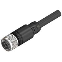 アールエスコンポーネンツ RS PRO 丸型コネクタ， 5極M12 ソケット 201-7100 1個（直送品）