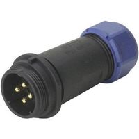 アールエスコンポーネンツ RS PRO 丸型コネクタ， 4極， スタンダード， ケーブルマウント 131-6364 1個（直送品）