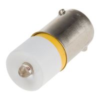 アールエスコンポーネンツ RS PRO LED電球 黄 定格電圧:28V dc 210-608 1個（直送品）